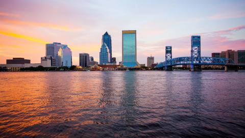 Jacksonville skyline